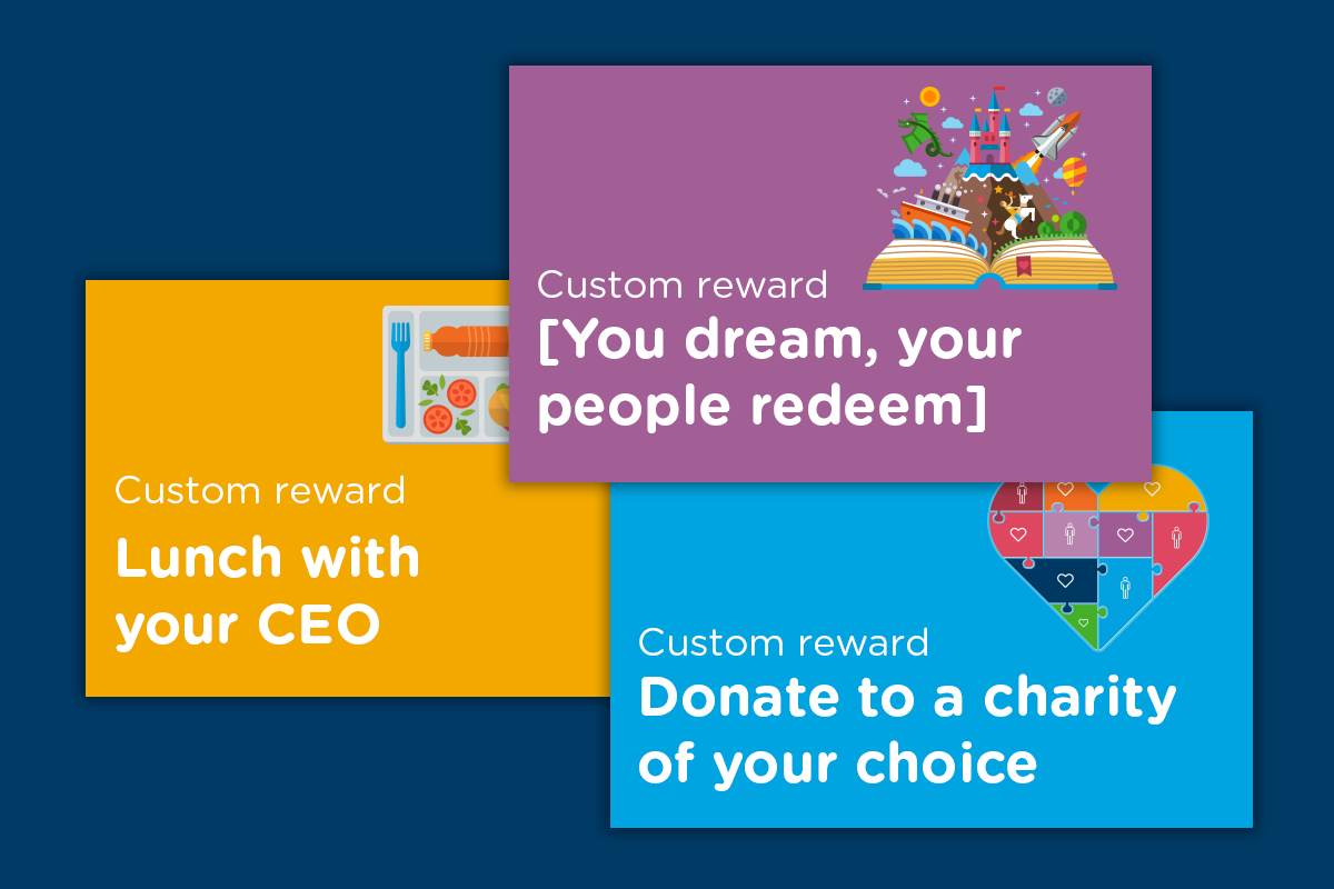 staff rewards - custom reward ideas