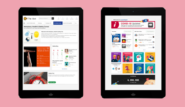 examples of employee engagement hubs