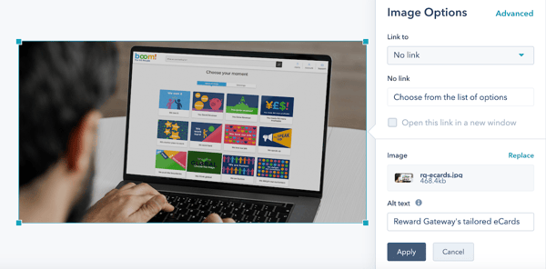 Using alternative text on images for clarity